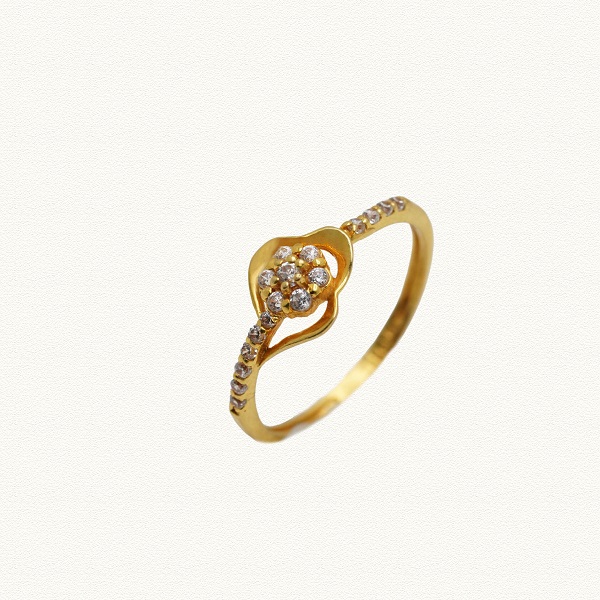 GOLD STONE CASTING LADIES RING - LA50202