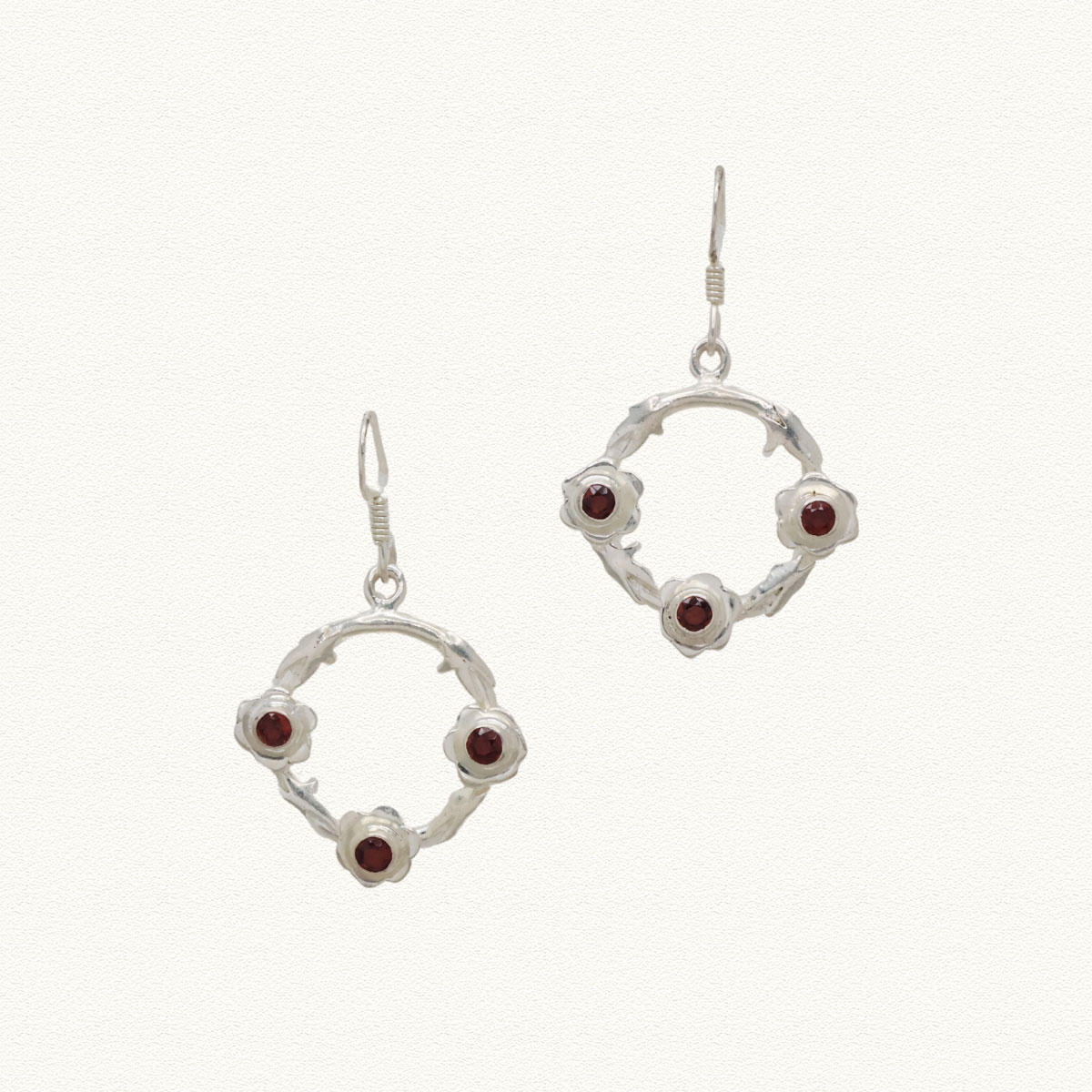 S STONE CASTING EARRING - SEAR10099