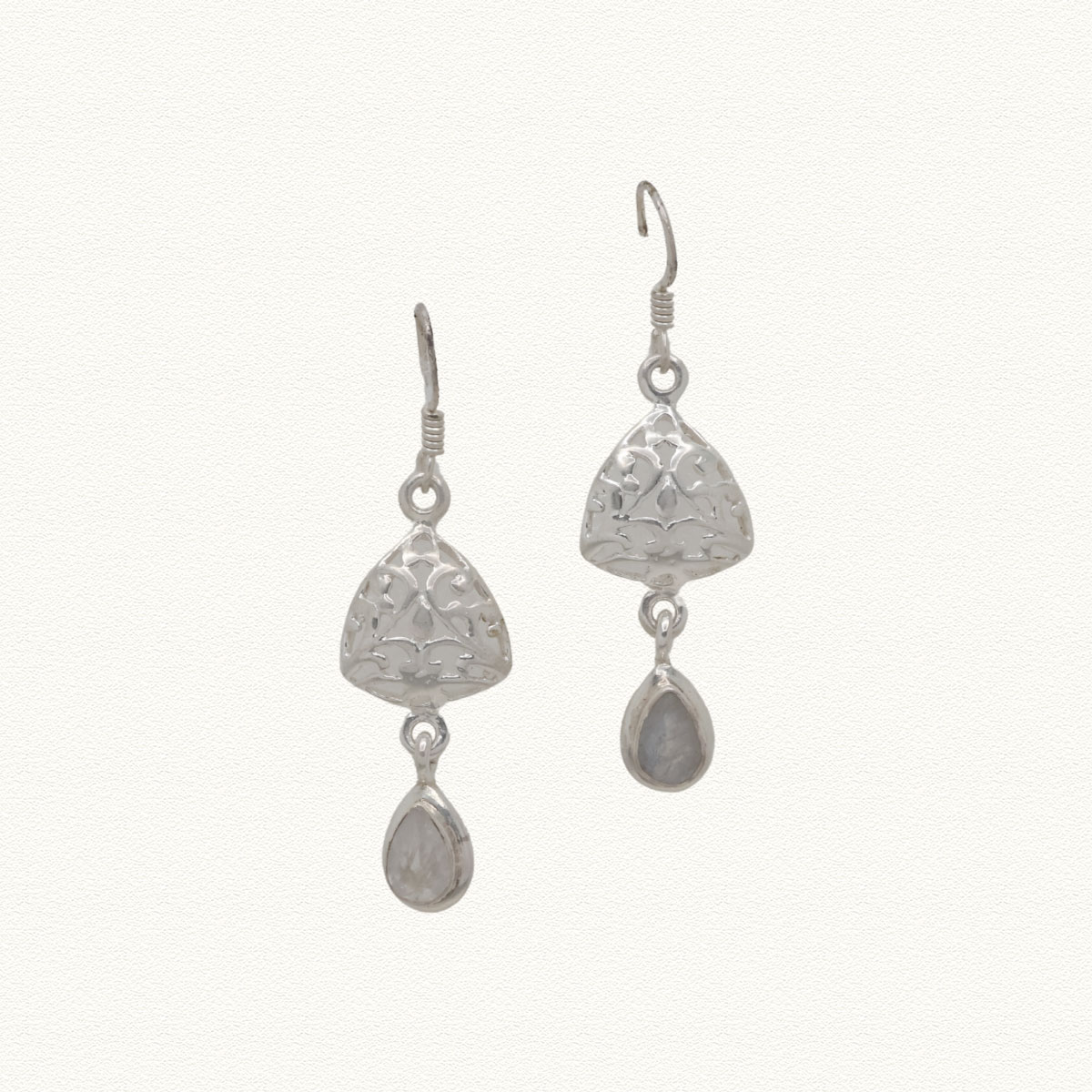 S STONE CASTING EARRING - SEAR10091