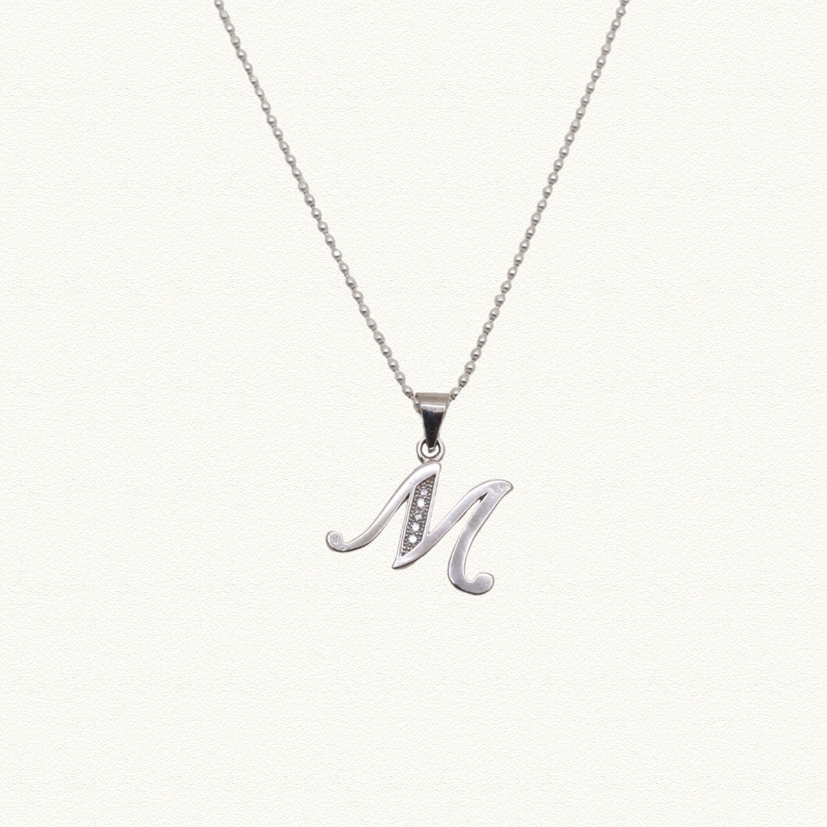 S ALPHABET PENDANT - APE10849