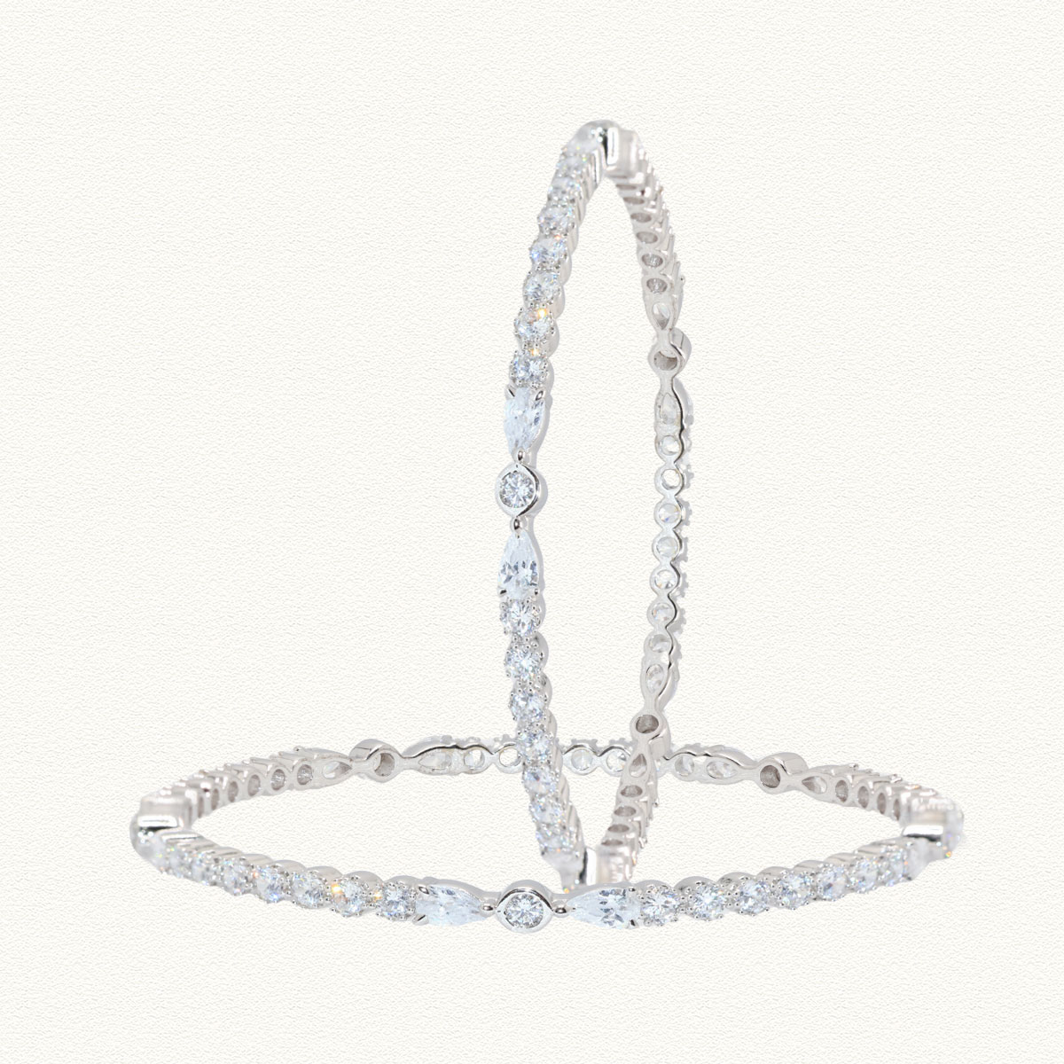 S Fancy Bangle - SBNG0028