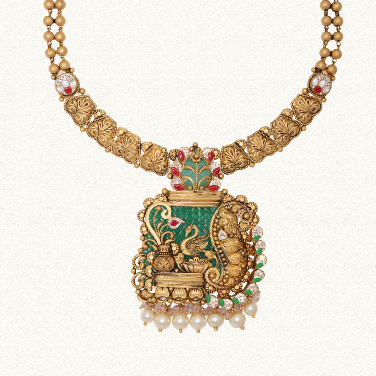 G  ANTIQUE NECKLACE SET - NS15468