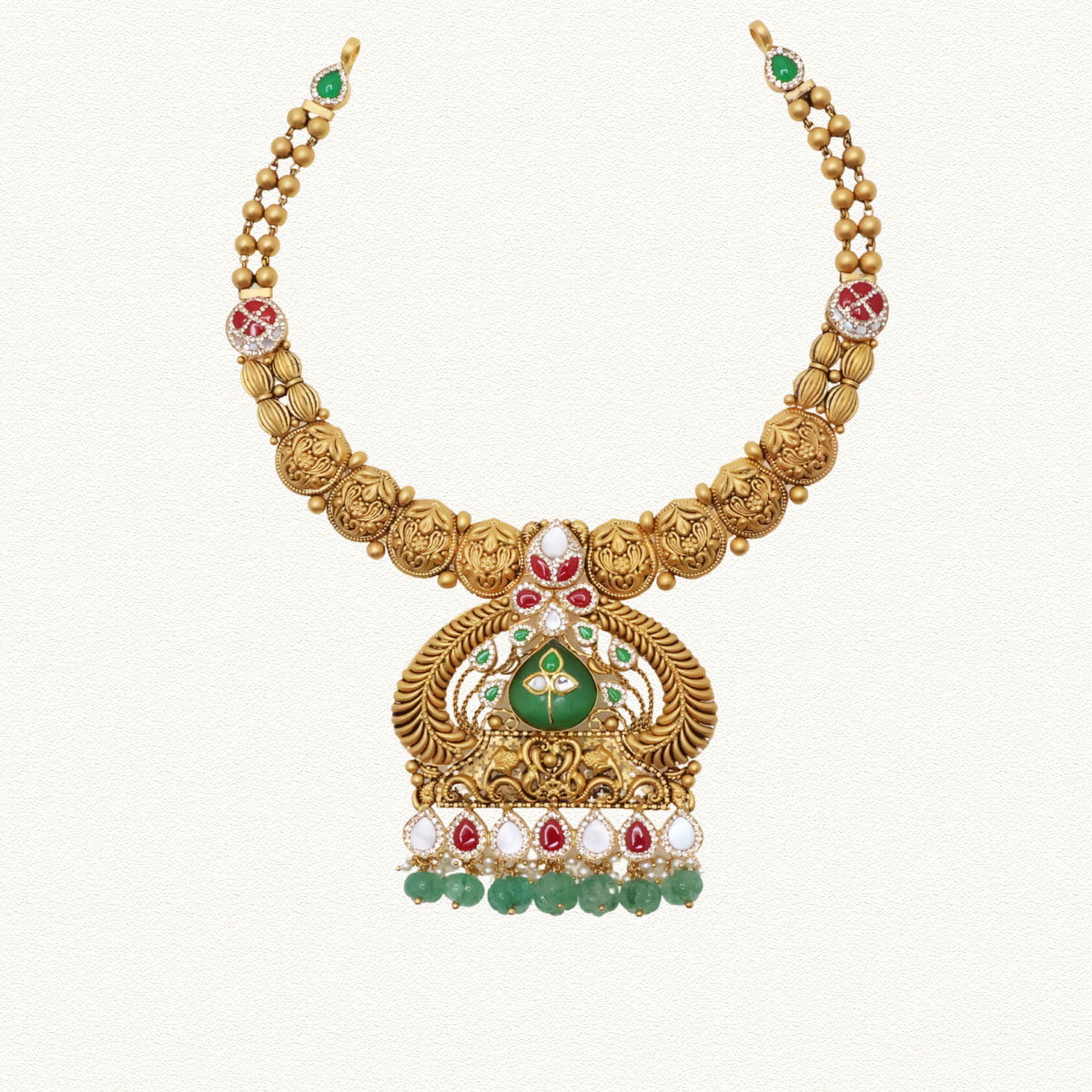 G  ANTIQUE NECKLACE SET - NS15469