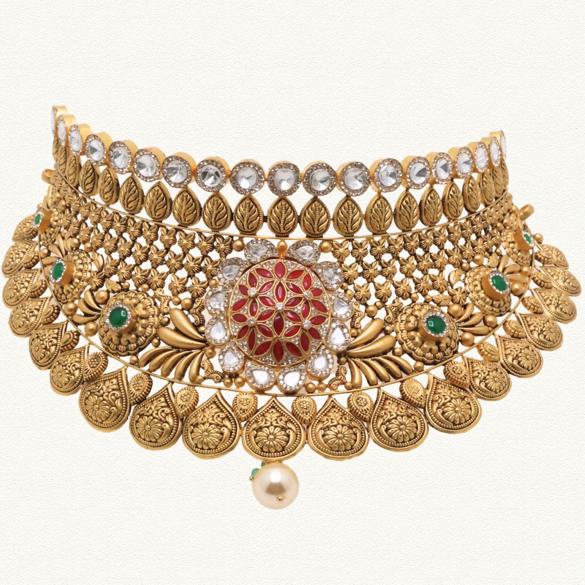 G  ANTIQUE CHOKKAR SET - NS15471