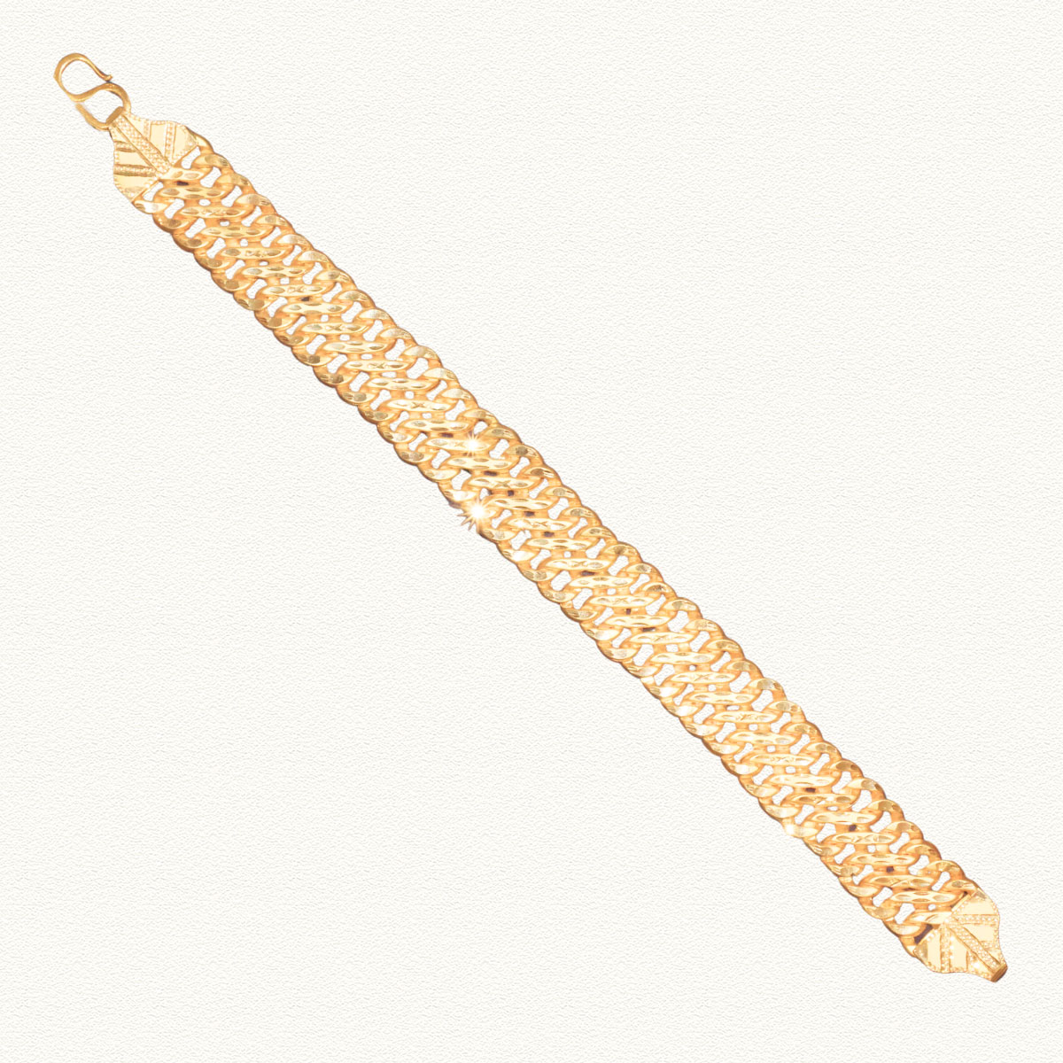 G HOLLOW GENTS BRACELATE - BR50673