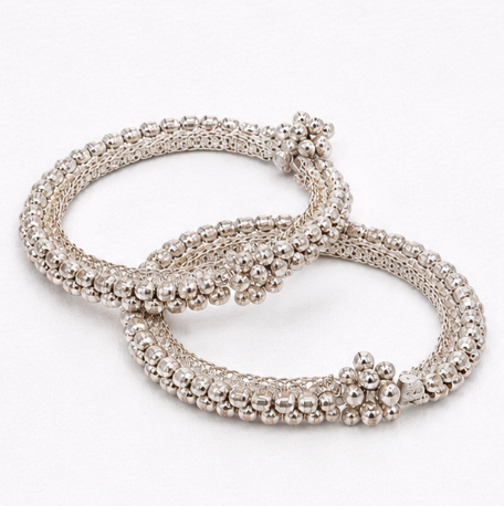Silver Majesty – Traditional Agra Payal